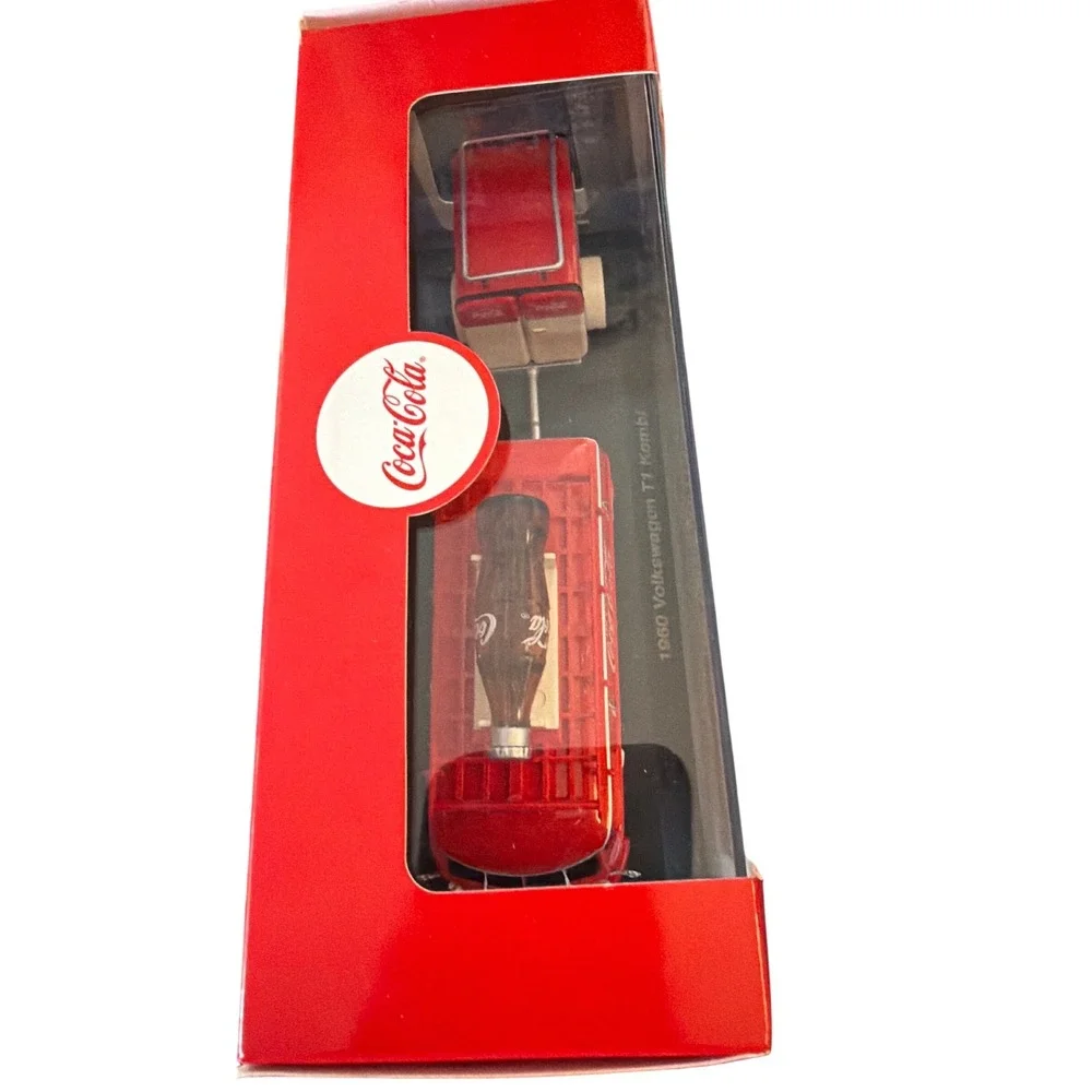 Motorcity‎ Classics 1960 Volkswagen T1 Kombi Van Trailer Coca-Cola 1/43 Red NEW